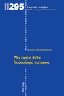Buchcover Alle radici della fraseologia europea