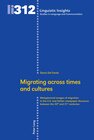 Buchcover Migrating across times and cultures