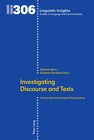 Buchcover Investigating Discourse and Texts