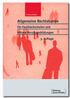 Buchcover Allgemeine Rechtskunde