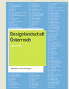 Buchcover Designlandschaft Österreich