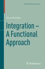 Buchcover Integration - A Functional Approach