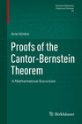 Buchcover Proofs of the Cantor-Bernstein Theorem