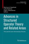 Buchcover Advances in Structured Operator Theory and Related Areas