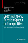 Buchcover Spectral Theory, Function Spaces and Inequalities