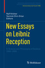 Buchcover New Essays on Leibniz Reception
