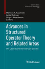 Buchcover Advances in Structured Operator Theory and Related Areas
