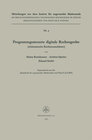 Buchcover Programmgesteuerte digitale Rechengeräte (elektronische Rechenmaschinen)