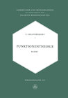 Buchcover Funktionentheorie I