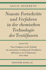 Buchcover Neue Verfahren in der Technik der chemischen Veredlung der Textilfasern