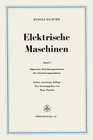 Buchcover Elektrische Maschinen