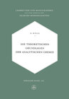 Buchcover Die theoretischen Grundlagen der analytischen Chemie