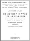 Buchcover Neue Grundsätze der Artillerie