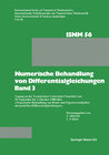 Buchcover Numerische Behandlung von Differentialgleichungen Band 3