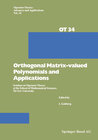 Buchcover Orthogonal Matrix-valued Polynomials and Applications