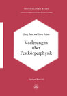 Buchcover Vorlesungen über Festkörperphysik