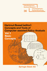 Buchcover Concepts and Tools of Computer-assisted Policy Analysis