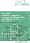 Buchcover Kybernetische Analyse ökonomischer Makromodelle für die Bundesrepublik Deutschland