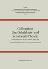 Buchcover Colloquium über Schaltkreis- und Schaltwerk-Theorie