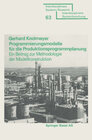 Buchcover Programmierungsmodelle für die Produktionsprogrammplanung