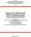 Buchcover Numerische Mathematik Differentialgleichungen Approximationstheorie