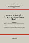 Buchcover Numerische Methoden der Approximationstheorie