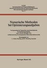 Buchcover Numerische Methoden bei Optimierungsaufgaben