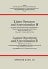 Buchcover Linear Operators and Approximation II / Lineare Operatoren und Approximation II