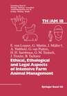 Buchcover Ethical, Ethological and Legal Aspects of Intensive Farm Animal Management