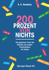 Buchcover 200 Prozent von nichts