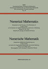 Buchcover Numerical Mathematics / Numerische Mathematik