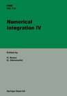 Buchcover Numerical Integration IV