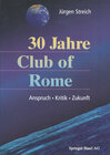 Buchcover 30 Jahre Club of Rome