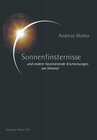 Buchcover Sonnenfinsternisse