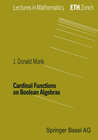 Buchcover Cardinal Functions on Boolean Algebras