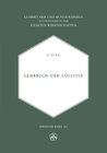 Buchcover Lehrbuch der Logistik