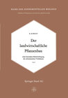 Buchcover Der Landwirtschaftliche Pflanzenbau