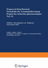 Buchcover Progress in Drug Research / Fortschritte der Arzneimittelforschung / Progrès des recherches pharmaceutiques