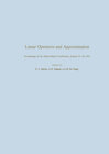 Buchcover Linear Operators and Approximation / Lineare Operatoren und Approximation