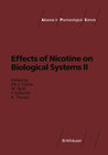 Buchcover Effects of Nicotine on Biological Systems II