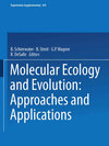 Buchcover Molecular Ecology and Evolution: Approaches and Applications