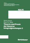 Buchcover Theorie und Praxis der linearen Integralgleichungen 2