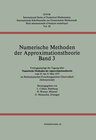 Buchcover Numerische Methoden der Approximationstheorie/Numerical Methods of Approximation Theory