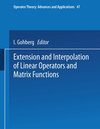 Buchcover Extension and Interpolation of Linear Operators and Matrix Functions