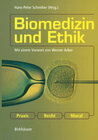 Buchcover Biomedizin und Ethik