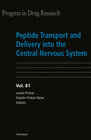 Buchcover Peptide Transport and Delivery into the Central Nervous System
