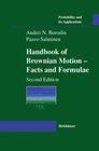 Buchcover Handbook of Brownian Motion - Facts and Formulae