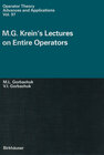 Buchcover M.G. Krein’s Lectures on Entire Operators