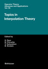 Buchcover Topics in Interpolation Theory