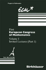 Buchcover First European Congress of Mathematics